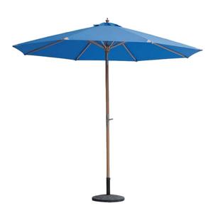 Parasol extérieur coupe-vent 3m cadre en aluminium jardin patio hôtels parcs meubles - Product Image 6