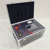 Máquina de Diagnóstico de Resistencia Ohmica para Equipos de Conexión Eléctrica Monofásicos HZ2374 400A, Probador de Resistencia de Contacto