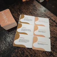 Boîte d'Impression de Cartes de Questions-Réponses Personnalisées pour Jeux de Cartes Pour Adultes, Familles et Couples