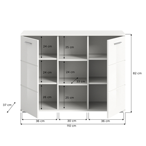 Diseño alemán X98A9902 Cómodas Colección Cómoda Muebles - Product Image 4