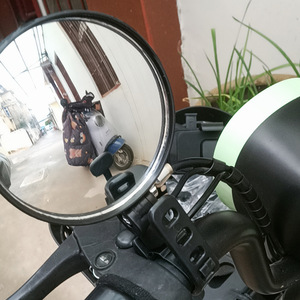 Electric vehicle rearview <b>mirror</b>, <b>small</b> round <b>mirror</b>, universal electric bicycle reversing <b>mirror</b>, wide-angle convex <b>mirror</b>, - Product Image 4
