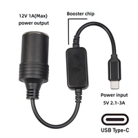 Câble amplificateur de tension 5V 12V pour éclairage LED de voiture, variateur tactile monochrome