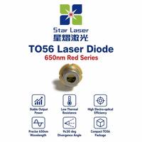Diode laser rouge QSI QL65D5SX-N 650nm 5mW TO18 5.6mm LD pour scanner de codes-barres, capteur PM2.5, thérapie médicale, casque de croissance capillaire