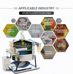 Vaglio Vibrante Circolare Multistrato per Polveri Minerarie: Classificazione ad Alta Precisione e Rimozione delle Impurità - Product Image 3