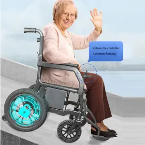 加宽增重老年人残疾人300磅自动越野电动轮椅