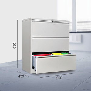 Armoire <span class=keywords><strong>de</strong></span> classement <span class=keywords><strong>de</strong></span> bureau épaissie avec deux, trois ou quatre tiroirs, <span class=keywords><strong>boîte</strong></span> à cartes, plateau suspendu A3A4, classement vertical <span class=keywords><strong>de</strong></span> données avec tiroir à serrure - Product Image 6