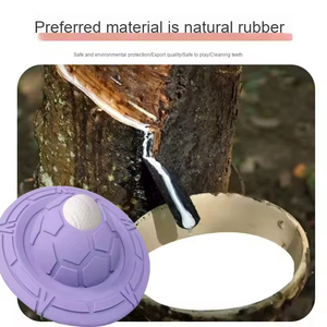 Disque volant interactif en caoutchouc pour l'entraînement, jouet pour chien durable d'extérieur, boule rebondissante magique de décompression, jouet UFO - Product Image 2