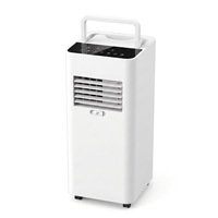 Climatiseur portable sans installation, sans drainage, refroidissement par compresseur, télécommande vocale, déshumidificateur, purificateur d'air
