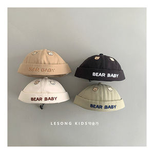 หมวกเบบี้แลนด์ลอร์ด สปริง นิวสไตล์ หมวกปักลายหมีสำหรับเด็กผู้ชาย/เด็กผู้หญิง หมวกมิกิ - Product Image 2