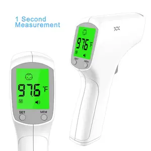 Termometer Inframerah Digital Genggam, Pengukur Suhu Kening Rumah Tangga Cerdas
