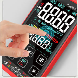 מגע מסך מודד 1000V 9999 ספירות מד מתח מתח הנוכחי בדיקות כלי דיגיטלי מודד - Product Image 2