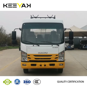 Meilleur vendeur <span class=keywords><strong>Camion</strong></span> utilitaire mini ISUZU 4x2 Camions spéciaux <span class=keywords><strong>Camion</strong></span> utilitaire ISUZU avec clôture 128 CV Prix d'usine à vendre - Product Image 3