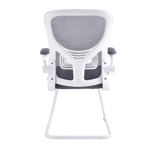 Silla de Oficina Ejecutiva Ergonómica con Soporte Lumbar, Malla en Forma de Arco, Color Blanca, para Edificio de Oficinas, Colorida - Product Image 6