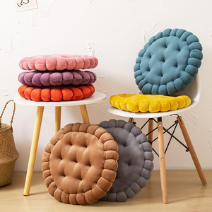 Stylish <strong>Round</strong> Plush Seat Pads for Dining Room Winter Comfort Soft Foam Padding for <strong>Stools</strong> Car Chairs Bohemian Floor <strong>Cushions</strong> - Product Image 3