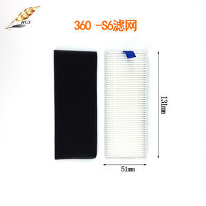 Filtro de algodón HePa 360 S6, 51mm x 131mm, para robot aspirador, uso doméstico - Product Image 1