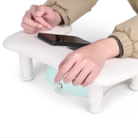 Repose-bras en forme de U en cuir PU ergonomique professionnel antidérapant et réglable en hauteur pour la manucure et les outils de salon de manucure