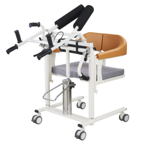 Nouvelle chaise de transfert hydraulique multifonctionnelle pour patients hospitaliers, pour personnes âgées, avec fonction toilettes et hauteur réglable - Product Image 1