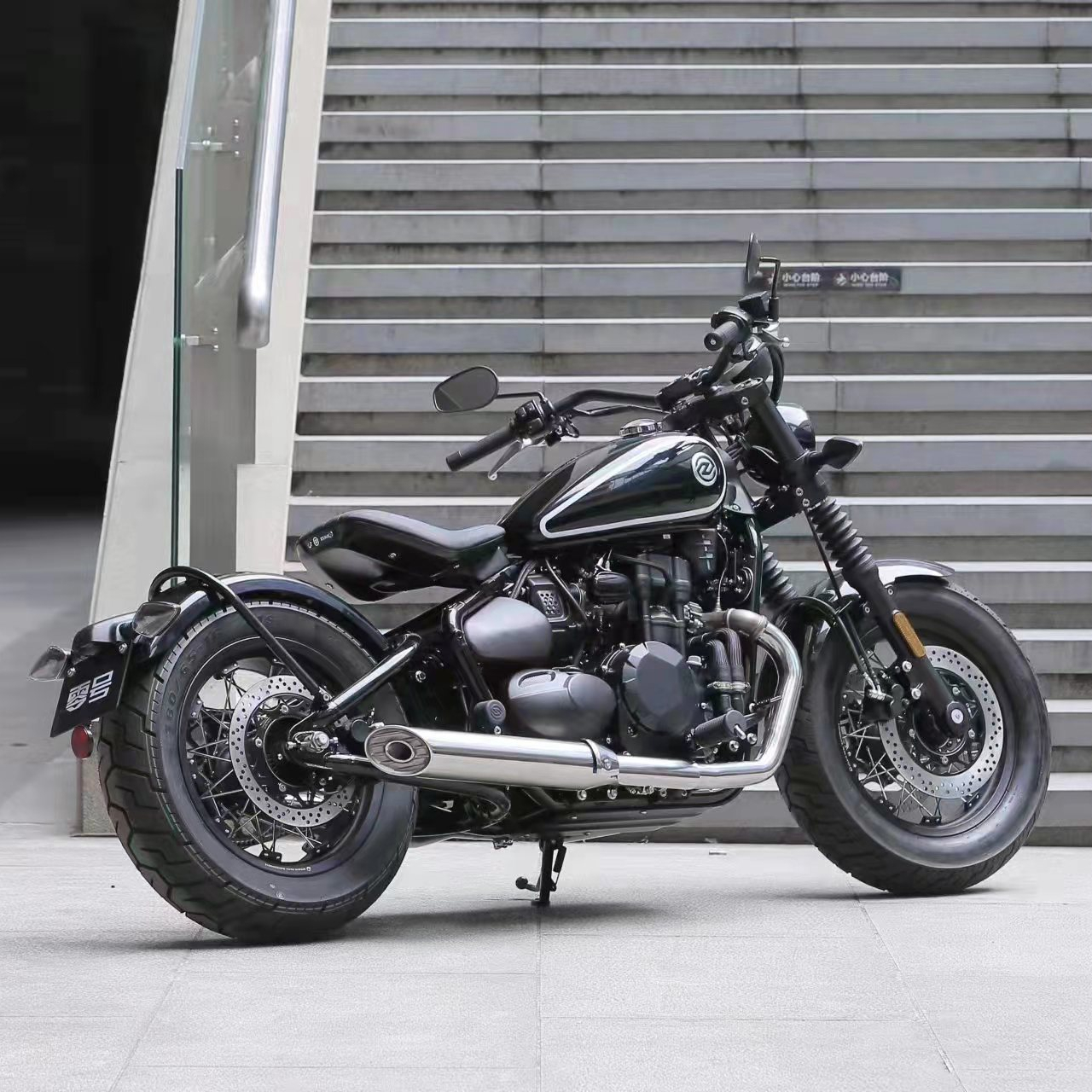 Electric Scooter Zero LH450 Cruising Prince Double Cylinder Four-stroke Water-cooling Electric Spray Motorcycle