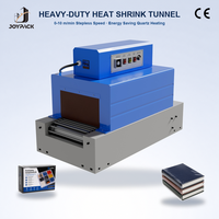 Machine d'emballage automatique à convoyeur à rouleaux et mini-tunnel de rétraction, petite chaîne 2015 pour l'emballage de bombes de bain