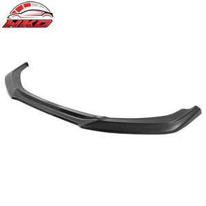 เหมาะสำหรับ Honda Civic 19-21 GT สไตล์กันชนหน้าชุดสปอยเลอร์ลิปแบบไม่ทาสีสีดำ PU อุปกรณ์เสริมภายนอกที่มีคุณภาพสูง - Product Image 2