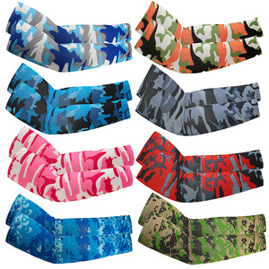 Cycling Arm Sleeves Ice Silk Quick Dry Breathable Anti Uv Protection For Outdoor Sports Unisex Adult - Product Image 4