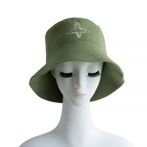 Fournisseur de chapeaux de sauna personnalisés CF, chapeau de sauna en feutre de laine écologique, chapeau de seau pour <span class=keywords><strong>spa</strong></span> et bien-être - Product Image 2