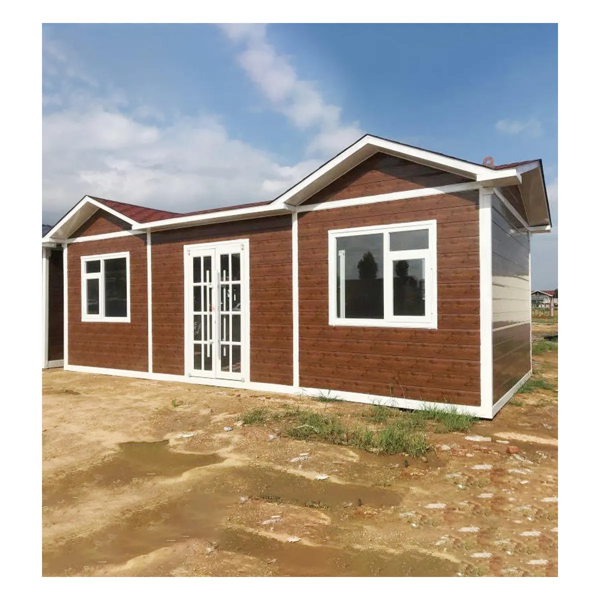 20 Ft Prefab Expandable Container House Mobile Prefabricated Villa Home Living Container Villa