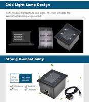Rakinda Barcode Scan USB Wireless Scanner Auto Scan 2D-Barcode-Leser auf Lager COM-Schnitts telle 2 Jahre Garantie Mobiler Bildschirm