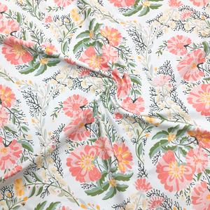 Tissu en polyester à sublimation florale imprimé tropical numérique à haute élasticité en spandex - Product Image 3