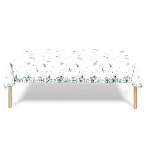 Ensemble de vaisselle jetable Sage Party : assiettes, gobelets, serviettes, nappe – Style élégant pour l'organisation de fêtes d'anniversaire et accessoires de décoration de lieux - Product Image 5