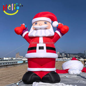 Outdoor Led Light Blow up Santa Claus <strong>Inflatable</strong> <strong>Christmas</strong> Santa Claus - Product Image 4