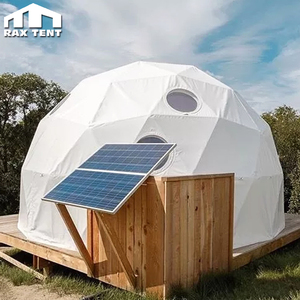 Tente dôme <span class=keywords><strong>ECO</strong></span> Outdoor 7m avec panneau solaire pour glamping, hôtel, vente flash - Product Image 5
