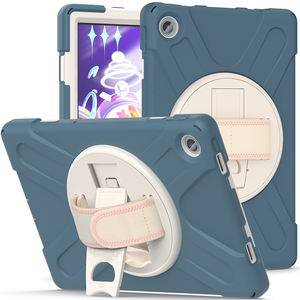 <span class=keywords><strong>Custodia</strong></span> Ibrida Robusta Antigraffio con Supporto Girevole a 360° per Tablet <span class=keywords><strong>Lenovo</strong></span> <span class=keywords><strong>M10</strong></span> Plus 3a Gen 10.6 Pollici (TB-125FU, TB-128FU, TB-128XU) - Product Image 4