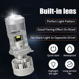 Faro LED H4 de Fábrica, Luces LED H4 al por Mayor, Chip M6 de Alta Luminosidad con Ventilador, Faro LED H4 para Auto - Product Image 3