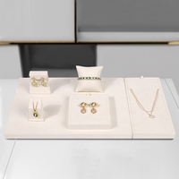 Présentoir à bijoux professionnel de luxe Sundo, présentoir à bijoux en velours, mannequin en daim pour la vente de bijoux en détail lors de foires aux bijoux