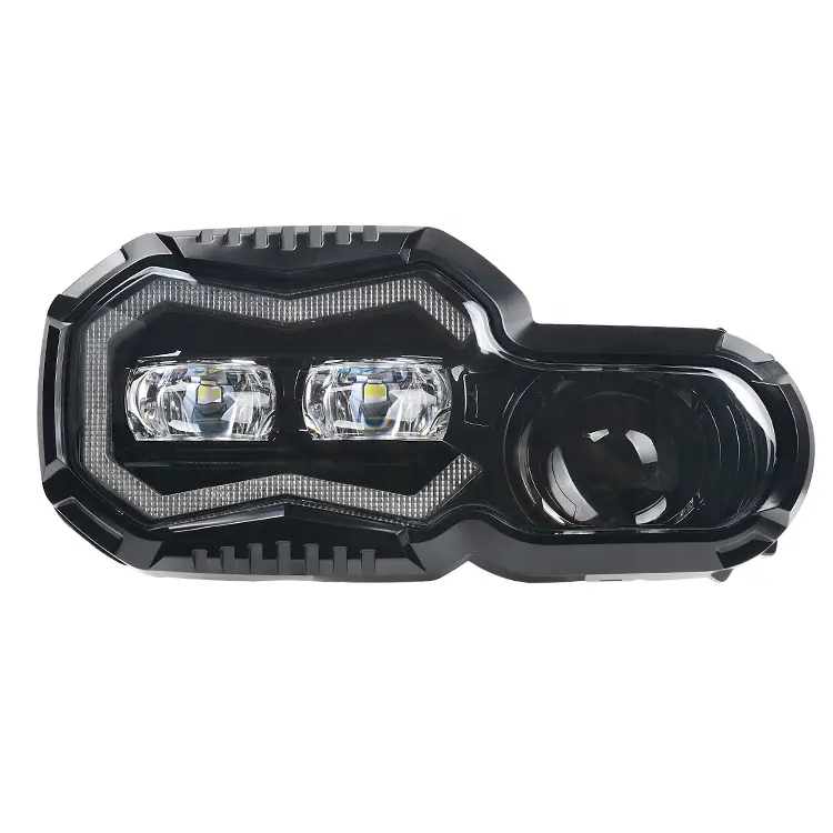 Toptan 45W Led yeni tasarım far BMW motosiklet için F650GS F800GS F700GS F650FS F800R ile DRL