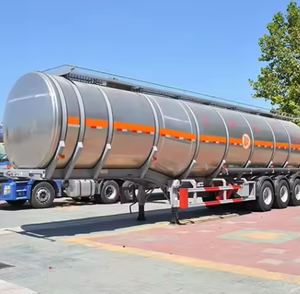 Semirremolque Cisterna de 2/3/4 Ejes para Agua, Combustible, Aceite, Líquidos, de Aluminio, para Carga de Petróleo Crudo, con Capacidad de 36000 Litros - Product Image 1