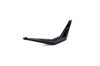 Pièces d'emboutissage de précision personnalisées, fabrication de tôlerie OEM, supports en acier thermolaqué noir pour quincaillerie automobile