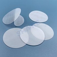 Ukuran pori mikron 100Um 150Um 180um 200Um Diameter 25mm 47 mm membran Filter cakram jaring PET