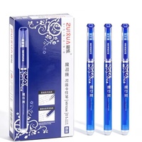 Meilleur stylo effaçable, vente en gros, encre noire/bleue 0,5 mm, stylo à bille gel pour étudiants et usage professionnel