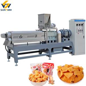 Línea de procesamiento de bocadillos fritos de fácil operación, cornetas fritas/corteza de arroz/máquina para hacer bocadillos <span class=keywords><strong>Doritos</strong></span> - Product Image 5