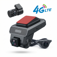 Caméra embarquée 4G LTE 3 canaux AI 1080P HD DMS avec 3 objectifs WDR, GPS/WiFi intégrés, ADAS, vision nocturne