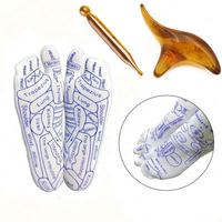 Chaussettes de réflexologie par acupression légères, massage des pieds fatigués, polyester respirant écologique, quatre saisons, randonnée, trekking
