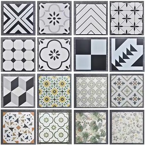 600*600 mét Carrara Trắng <span class=keywords><strong>archaized</strong></span> sứ gạch mộc mạc được thiết kế sàn gốm mộc mạc gạch đá cẩm thạch - Product Image 6