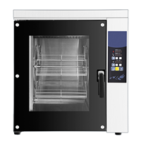Équipement professionnel de boulangerie de poulet rôti de bureau Air chaud rotatif automatique d'acier inoxydable de grande capacité