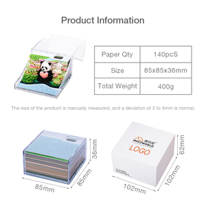 Bloque de Notas <span class=keywords><strong>Omoshiroi</strong></span> de Papel 3D para Manualidades, Precio de Fábrica, Muestra Gratis, Venta al Por Mayor - Product Image 4