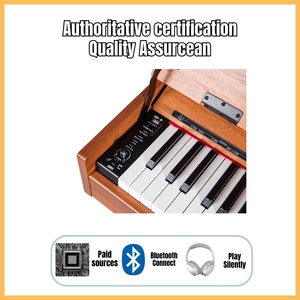 Pianoforte Digitale Elettrico Professionale in Legno per Adulti e Bambini con <span class=keywords><strong>88</strong></span> Tasti, Vendita all'Ingrosso - Product Image 2