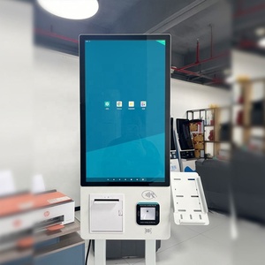21.5 Inch Self Ordering Kiosk Android System <b>Printer</b> Terminal NFC <b>Scanner</b> Self Payment Kiosk for Supermarket Retail Store - Product Image 1