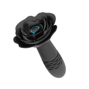 Rose Brand Telescopic <b>Vibration</b> Anal Plug Backyard Masturbator Sex Toys for Male and Female <b>Vibrators</b> Supplies - Product Image 5