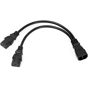Top qualité 16 18 10A 250V IEC <span class=keywords><strong>C14</strong></span> mâle à 2 x <span class=keywords><strong>C13</strong></span> femelle <span class=keywords><strong>c19</strong></span> à c20 Y séparateur en forme de cordon câble rallonge cordon d'alimentation avec prise - Product Image 3